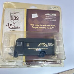 2001 Action Racing Collectables 1 64 Scale UPS Package Car Diecast Truck Limited